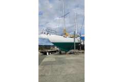 BEING SLIPPED 10TH FEBRUARY.      Cutter rigged sloop - Registered in Part A of the NZ Register of ships. 
