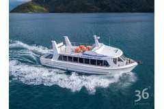 Carey 16.8M Charter Launch, 2 x Iveco diesels, in survey