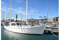 VAILA: Solid, Athol Burns Motor Sailor Ketch