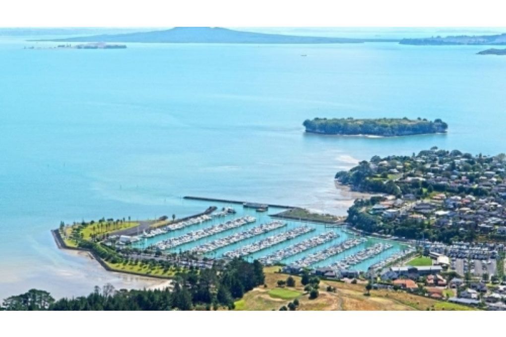 10.5m Pine Harbour marina berth for sale.