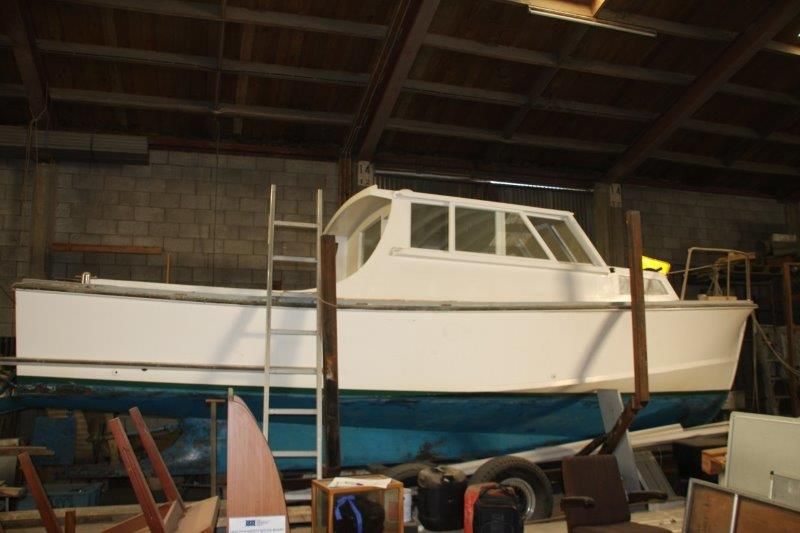 Harold Saunders Sounds Launch, Being Restored – Needs Finishing!